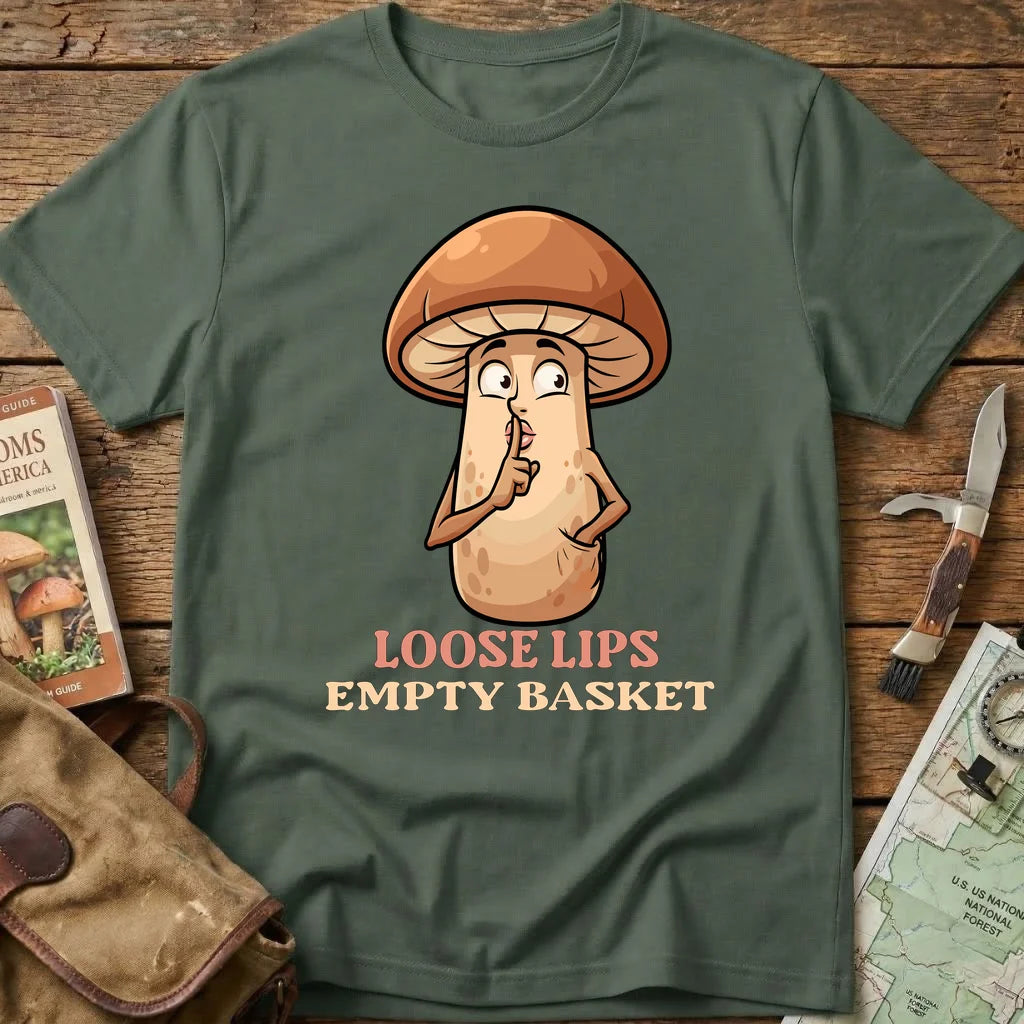 Loose Lips, Empty Basket Tee