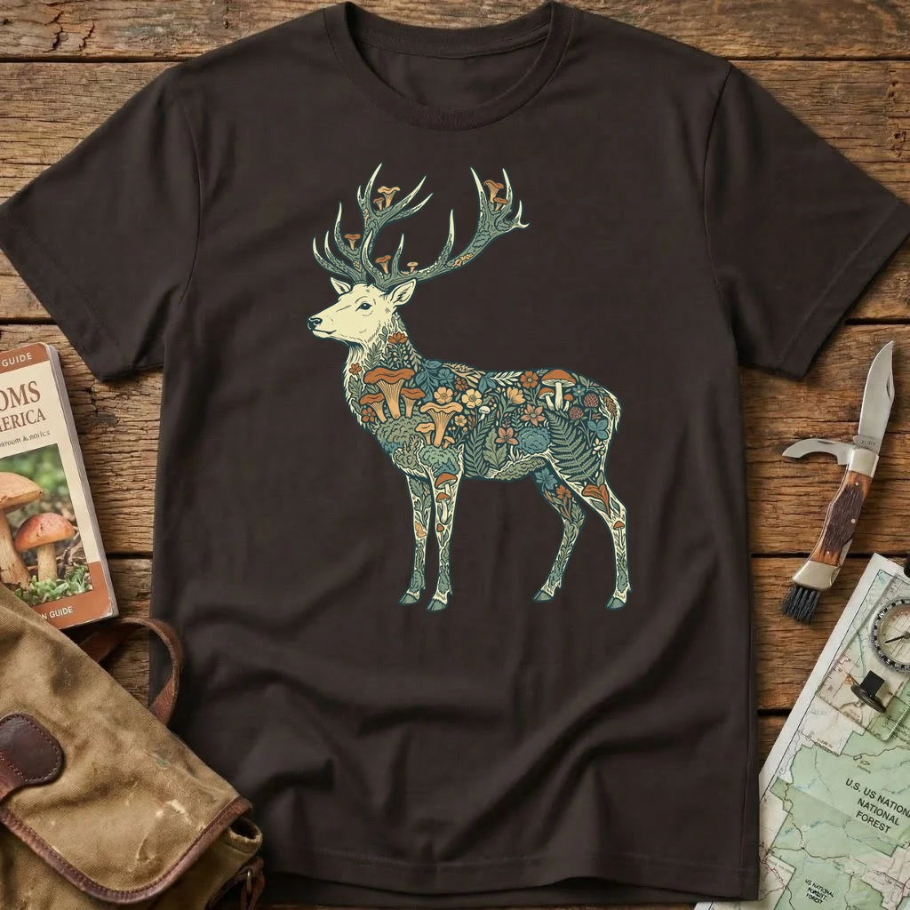 Mushroom Deer Tee