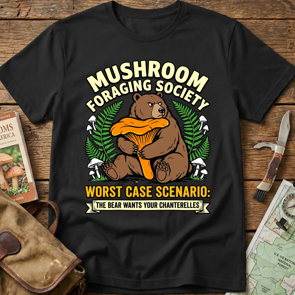 Mushroom Foraging Society T-Shirt