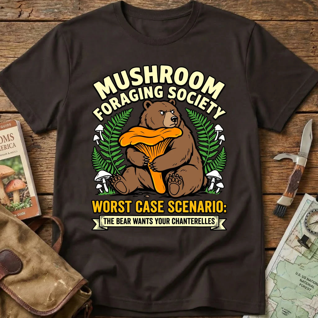 Mushroom Foraging Society T-Shirt