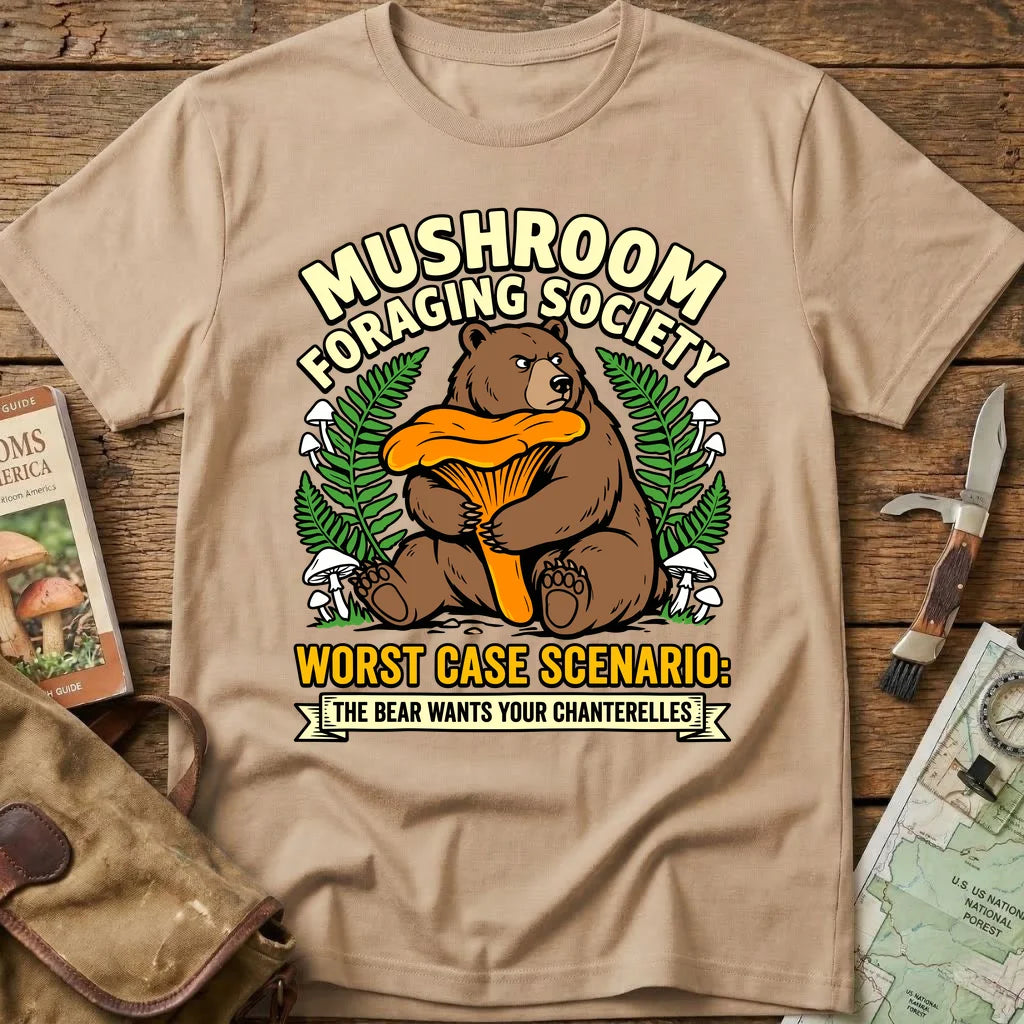 Mushroom Foraging Society T-Shirt