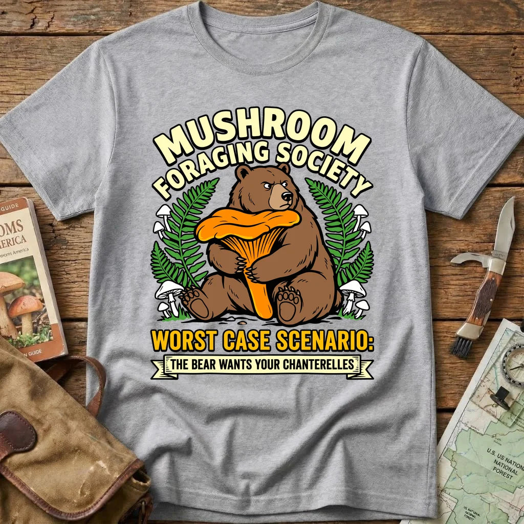 Mushroom Foraging Society T-Shirt