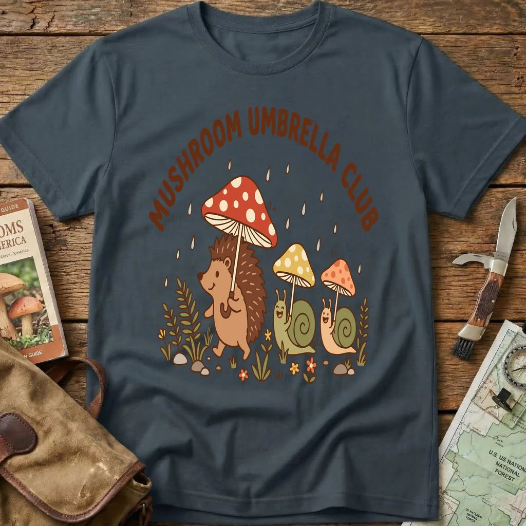 Mushroom Umbrella Club Tee