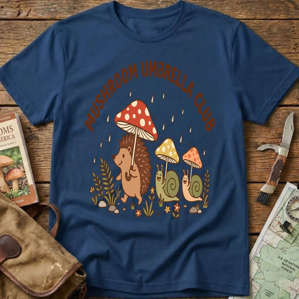 Mushroom Umbrella Club Tee