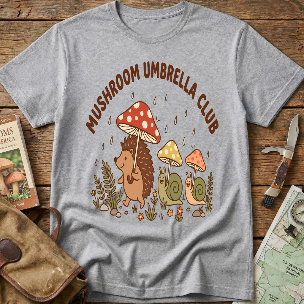 Mushroom Umbrella Club Tee