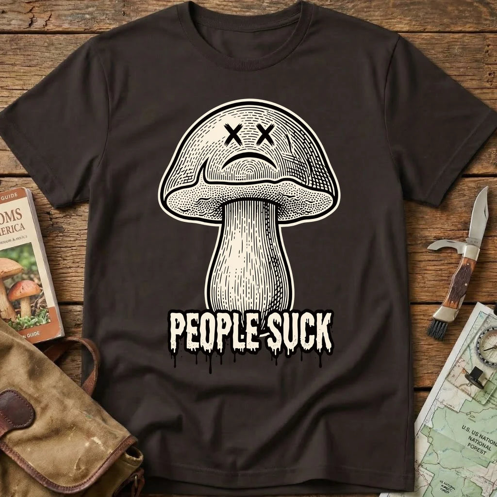 People Suck Mushroom Tee