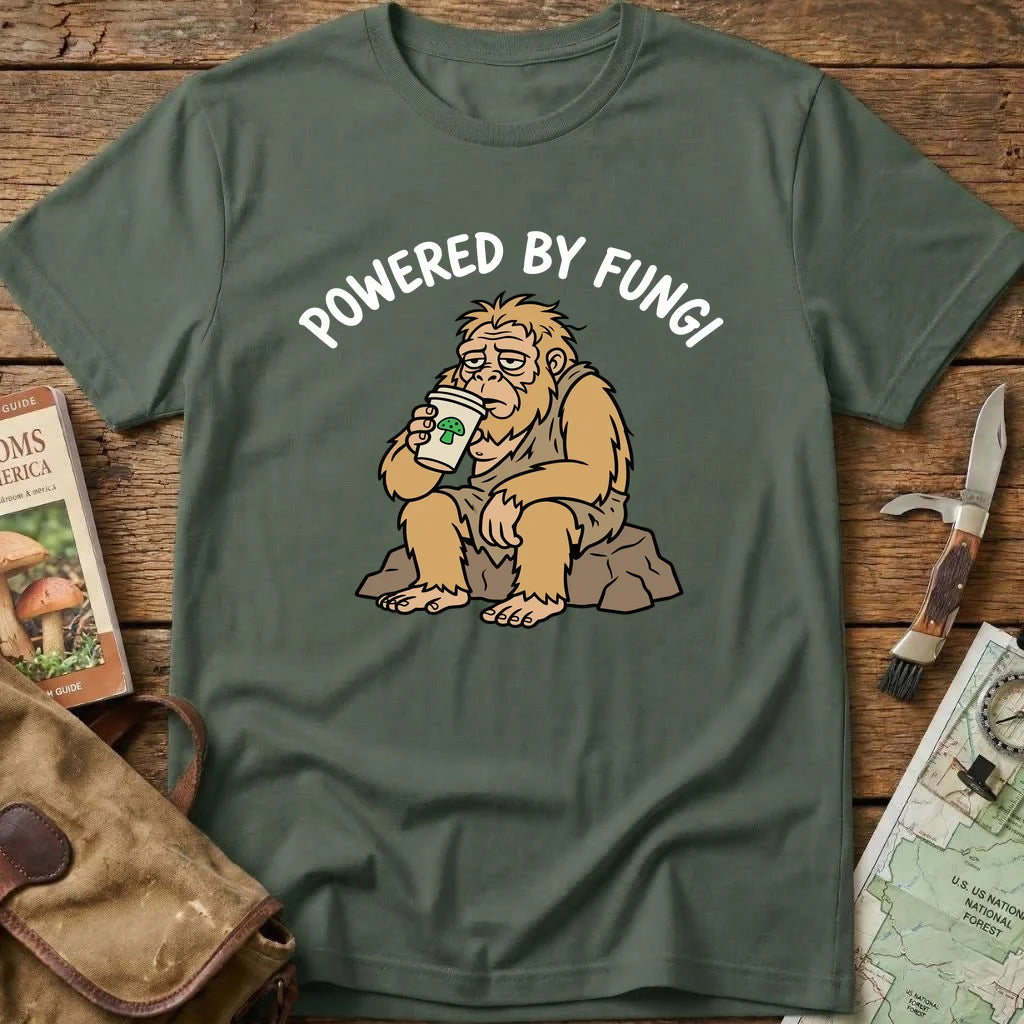 Powered By Fungi Tee
