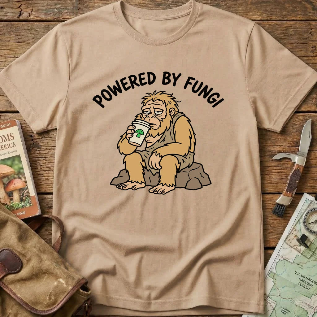 Powered By Fungi Tee