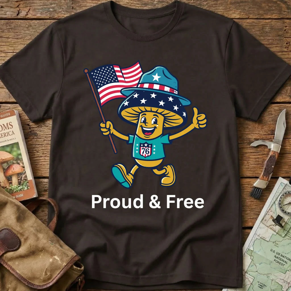 Proud & Free Fungi Tee