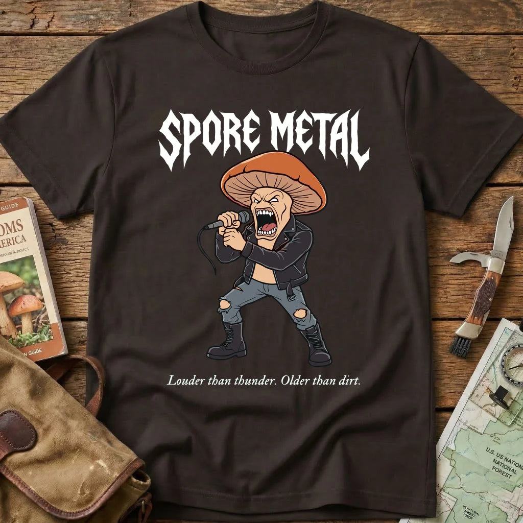 Spore Metal Fungi Tee