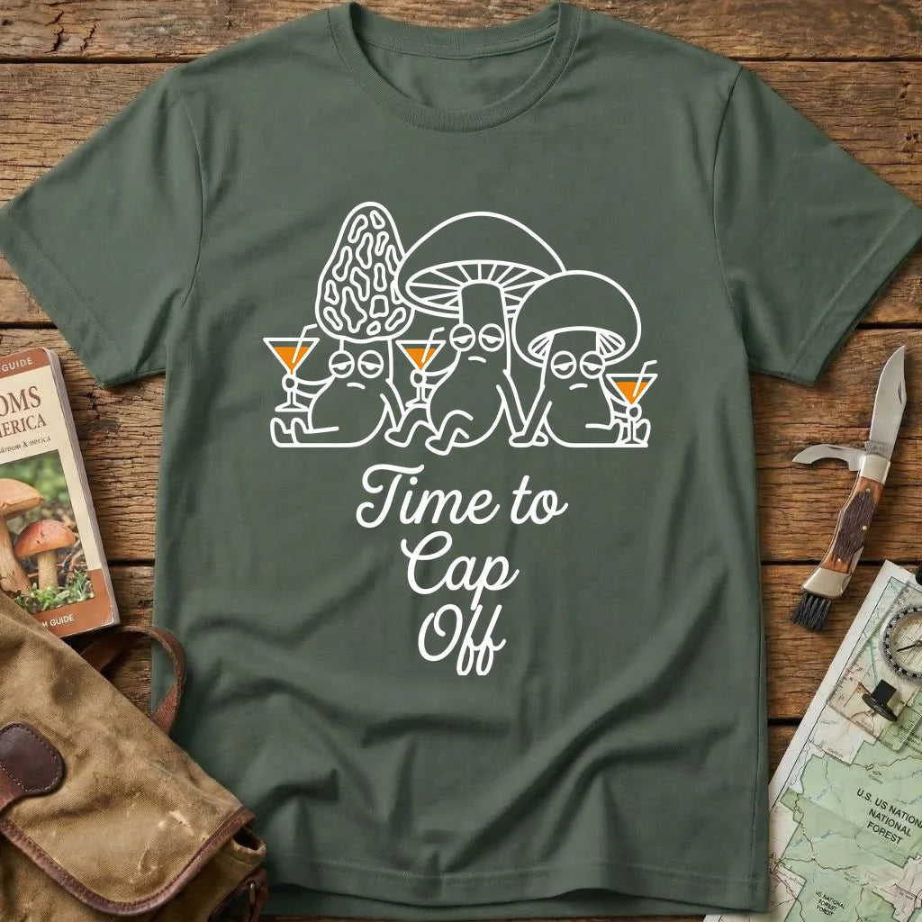 Time To Cap Off Tee
