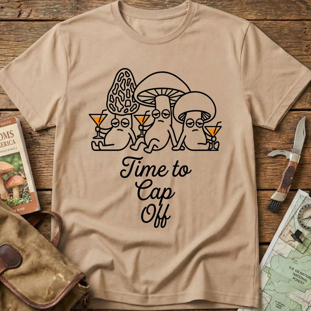 Time To Cap Off Tee
