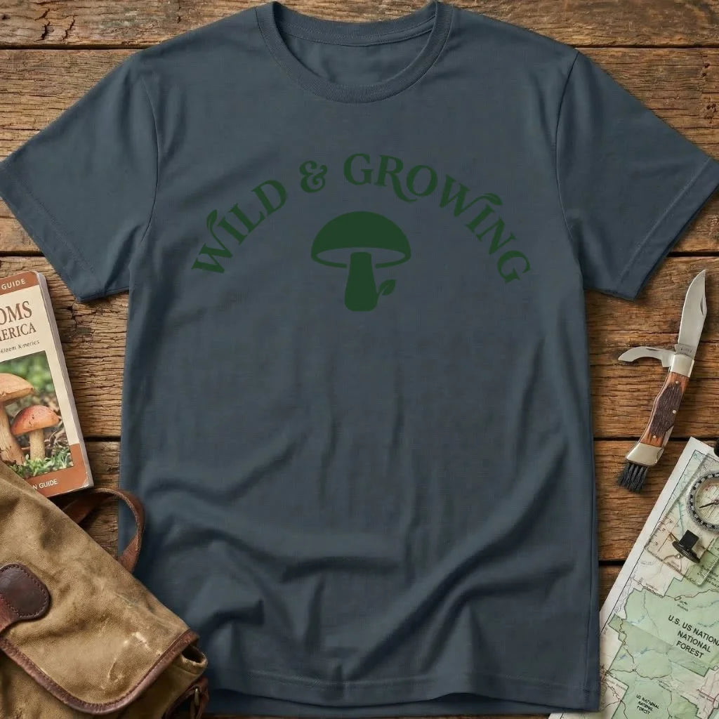 Wild & Growing Mushroom Tee