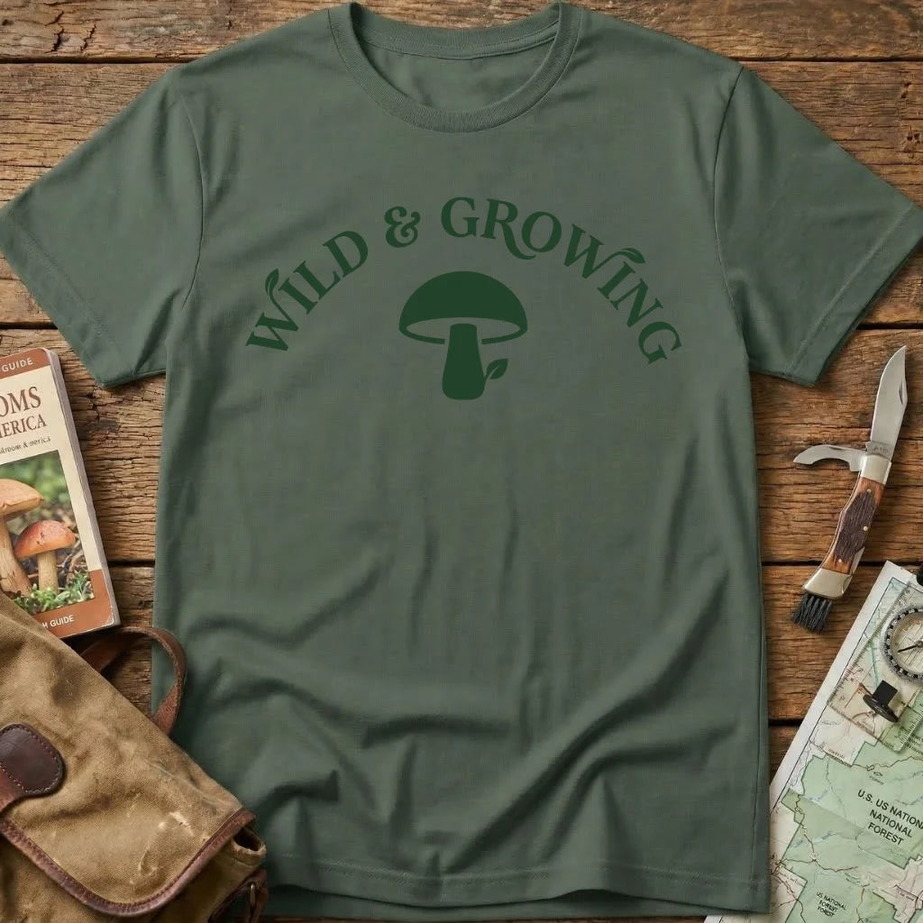 Wild & Growing Mushroom Tee