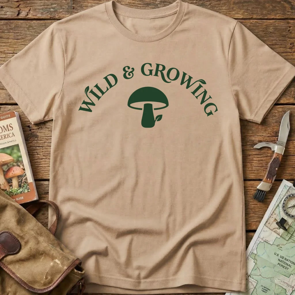 Wild & Growing Mushroom Tee