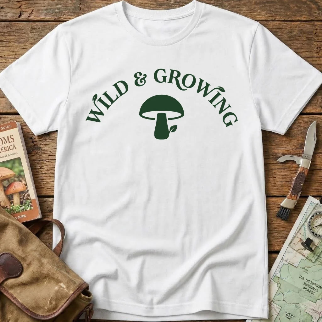 Wild & Growing Mushroom Tee