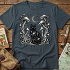 Mycological Black Cat Tee