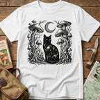 Mycological Black Cat Tee