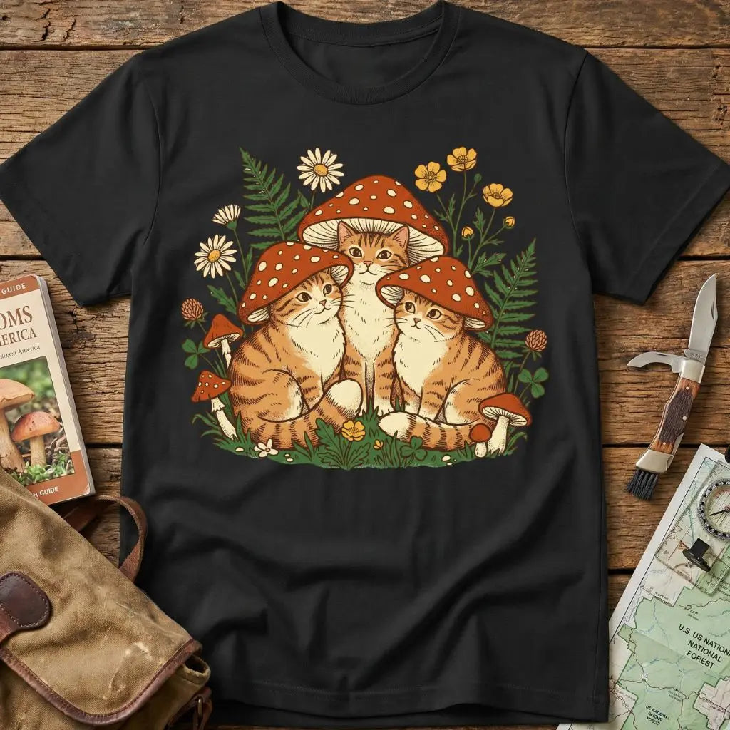 Forest Tabby Cats Tee