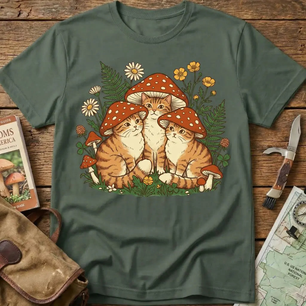 Forest Tabby Cats Tee