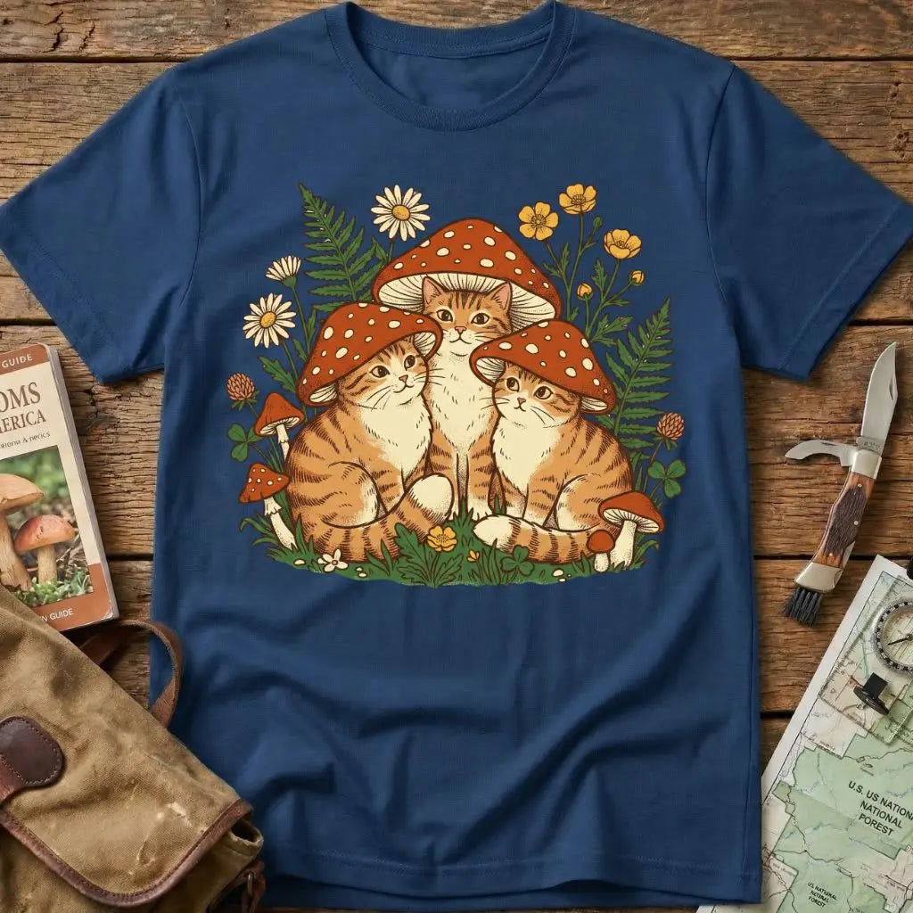 Forest Tabby Cats Tee